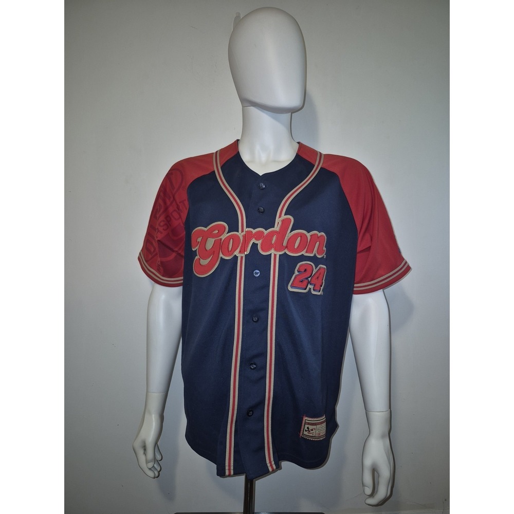 Nascar JEFF GORDON Chase Authentic Baseball Jersey Size LARGE